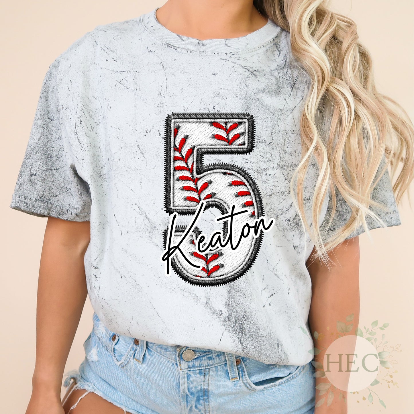Customizable Baseball Number/Name - DTF