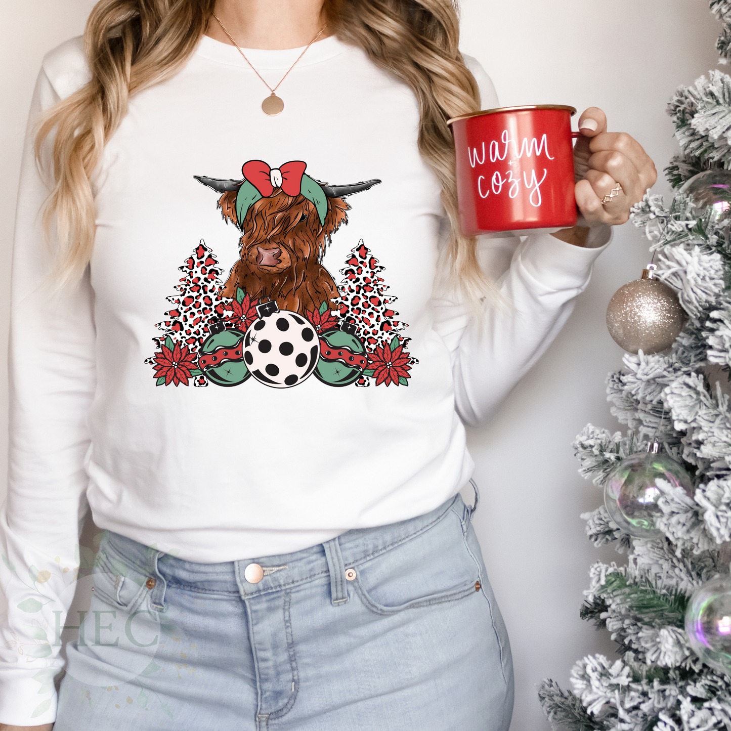 Christmas highland - DTF