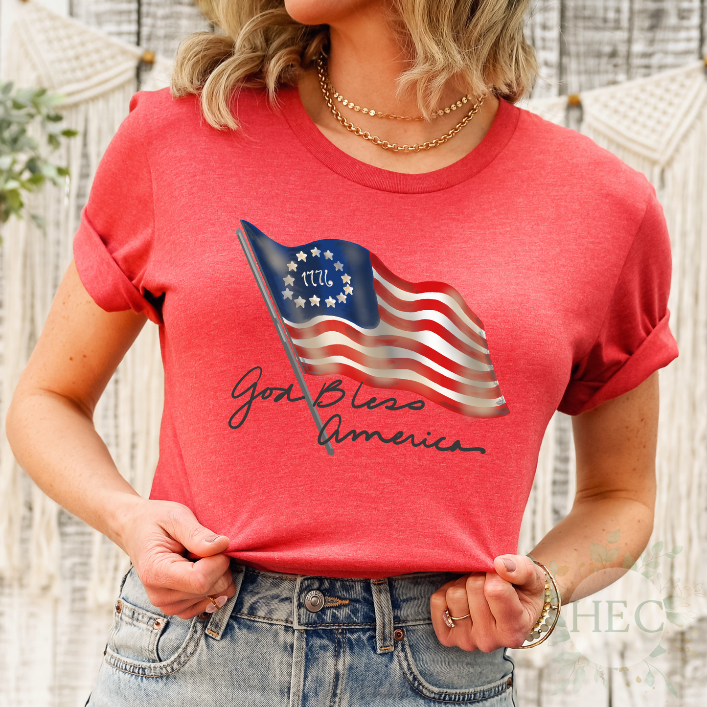 God Bless America - DTF prints