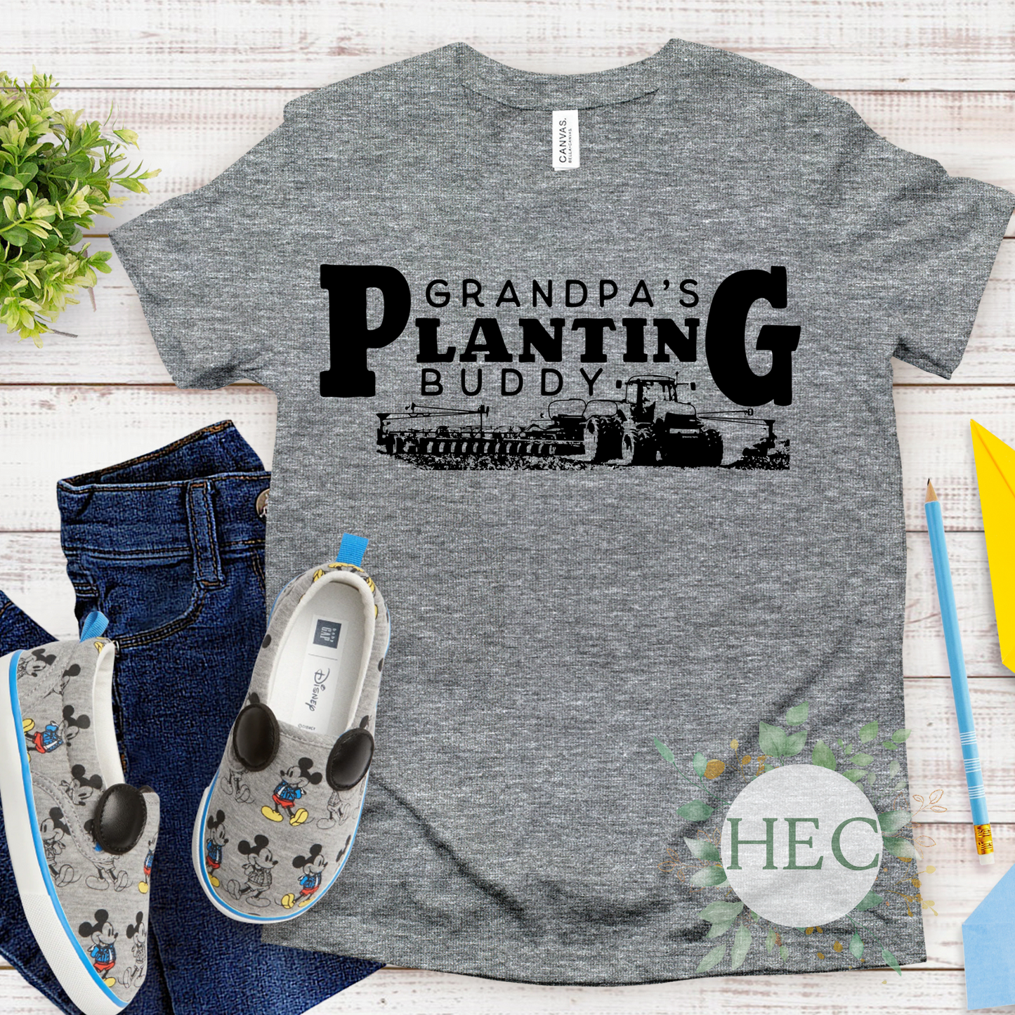 Grandpa's planting buddy - DTF