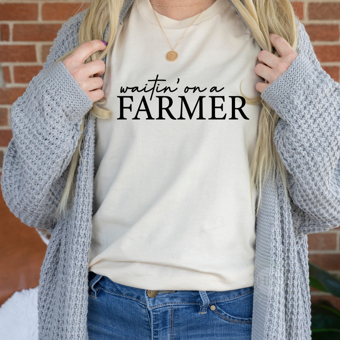 Waitin on a farmer - DTF